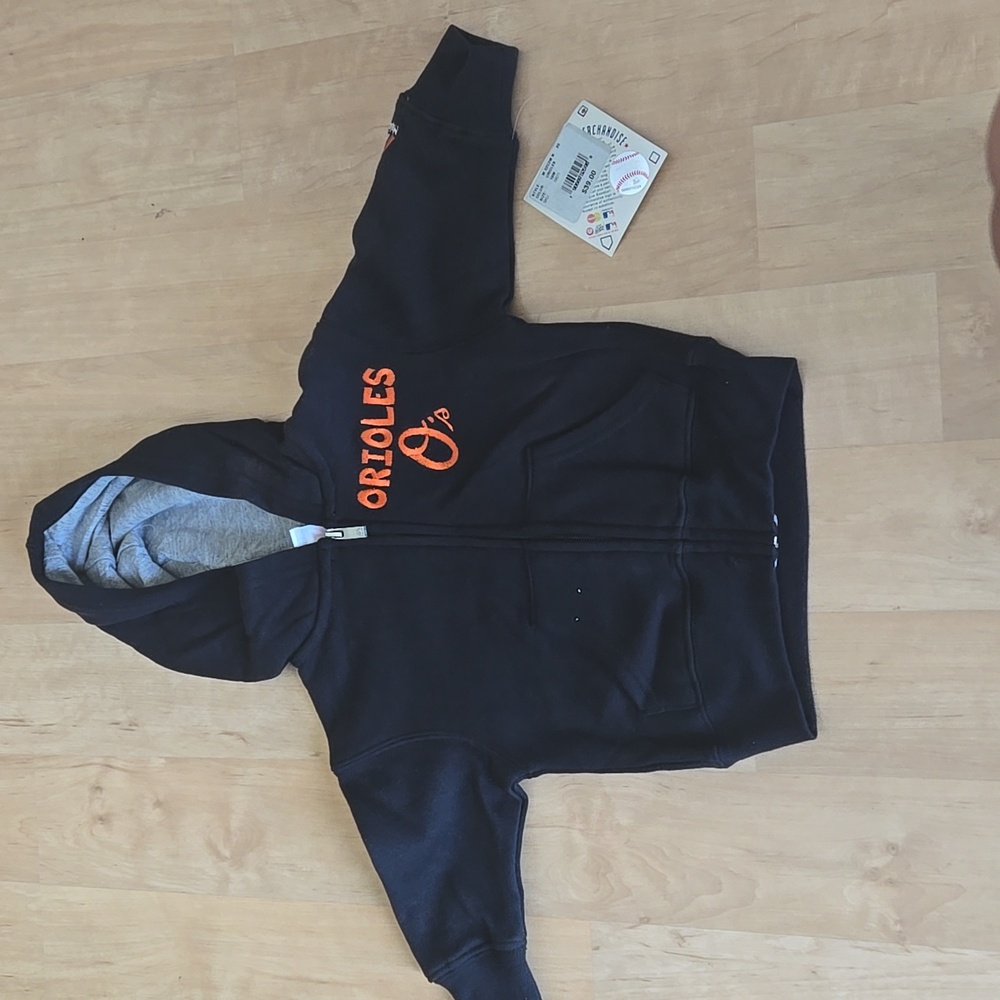 Baltimore Orioles Full Zip Jacket with Hood